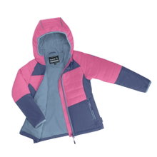 Kamik Celeste Padded Jacket (All-Season Jacket, Windproof, Reflective) Pink/Slate Blue Girls